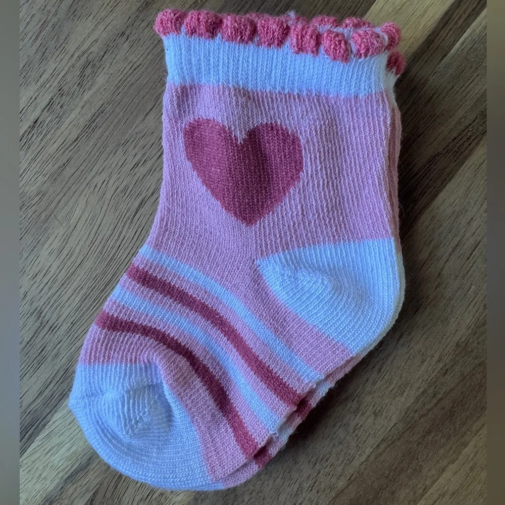 Baby Hearts & Rainbows Sock 3-Pack